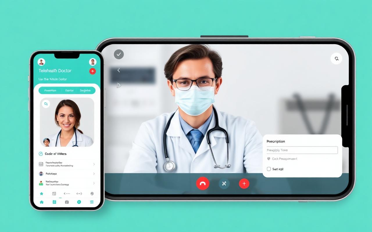 Telehealth Consultation App — Telemedicine App screenshot
