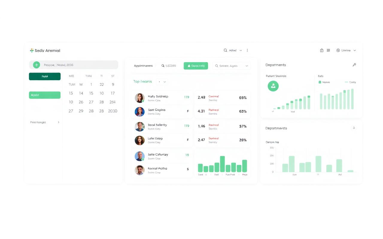 Hospital Management Suite — Admin Panel screenshot