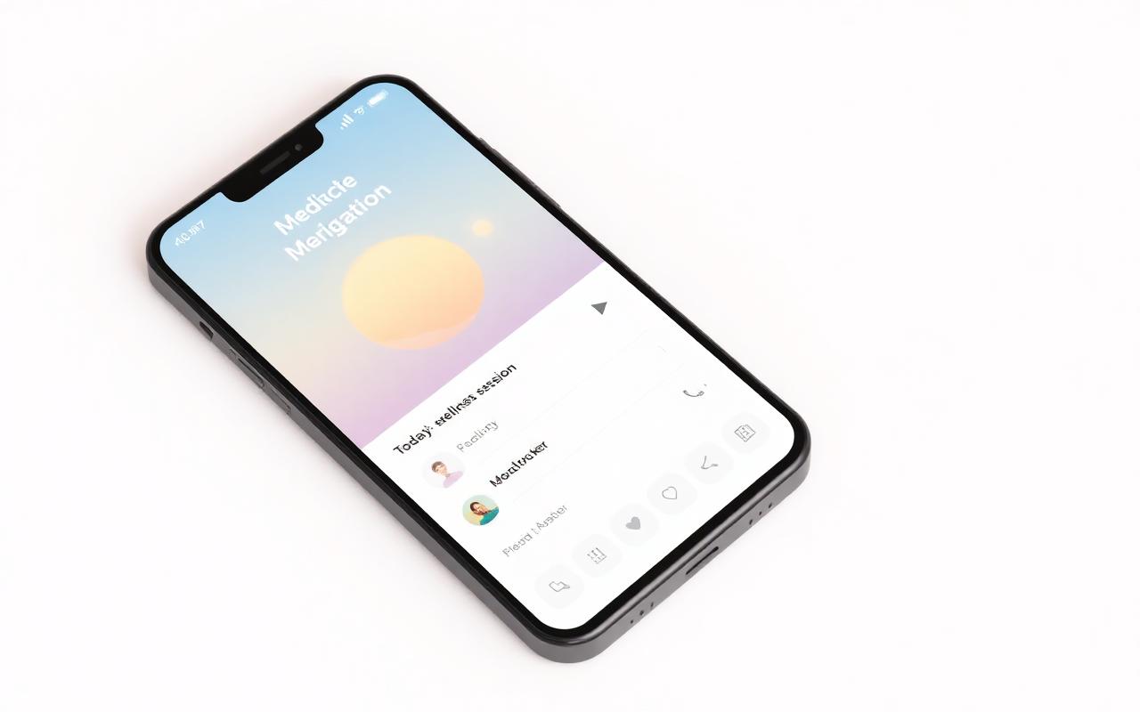Mindfulness & Meditation App — Wellness App screenshot