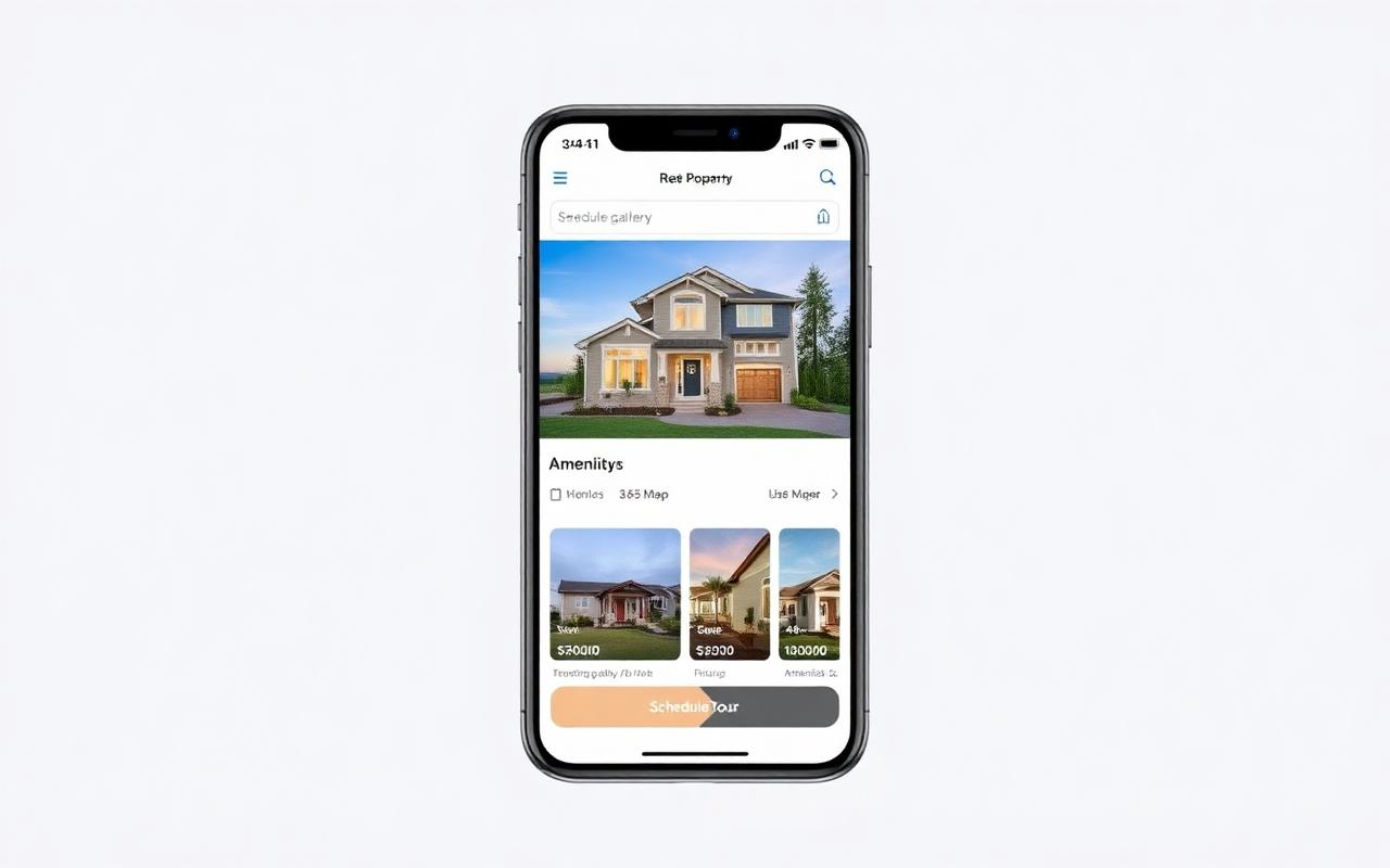 Property Buyer Mobile App — Mobile App screenshot