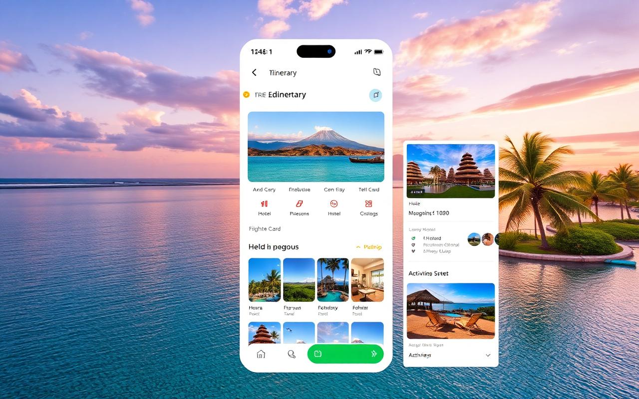 AI Trip Planner Mobile App — Mobile App screenshot
